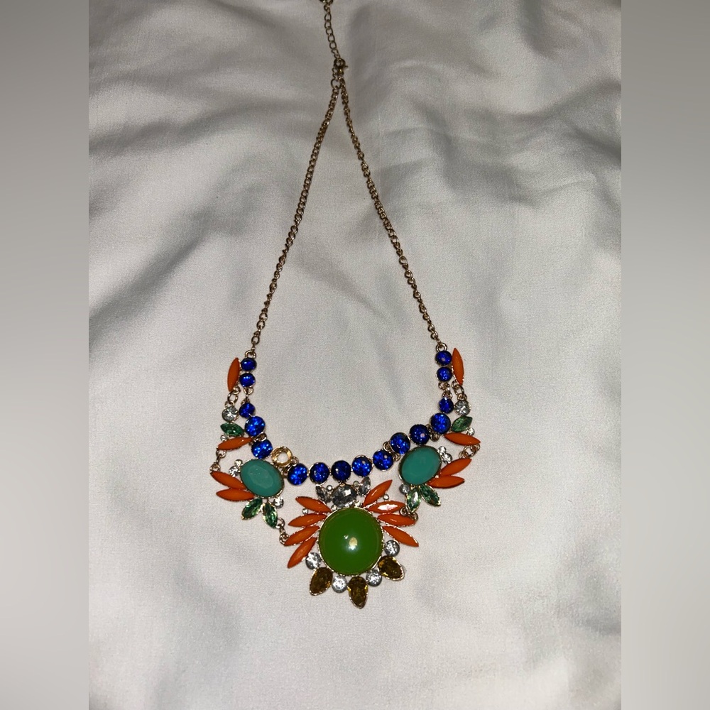 Betsey Johnson Colorful Statement Necklace